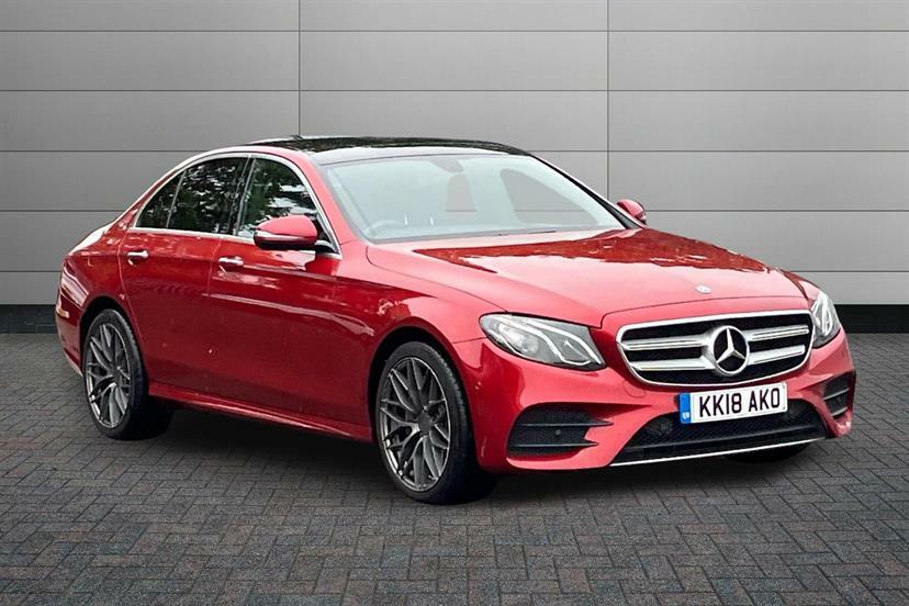 Mercedes-Benz E Class E220d 4Matic Amg Line Premium 9G-tronic Red