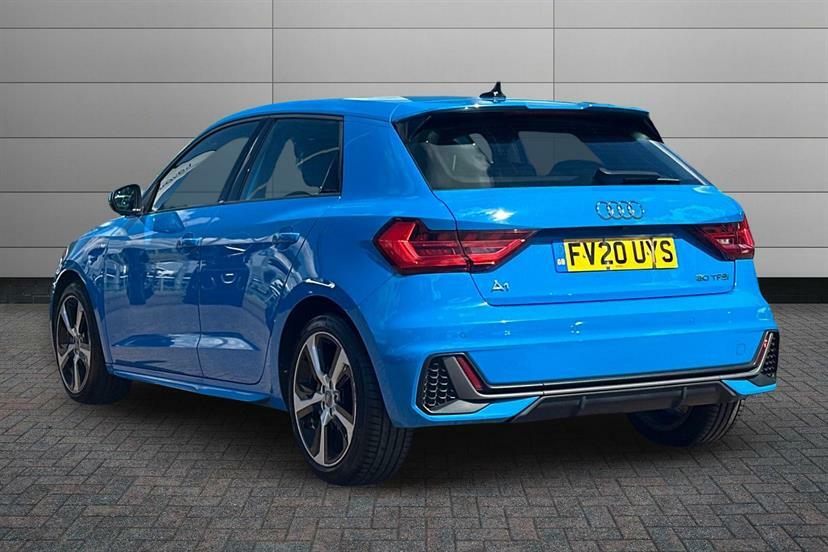 Audi A1 30 Tfsi S Line Tech Pack Blue #3