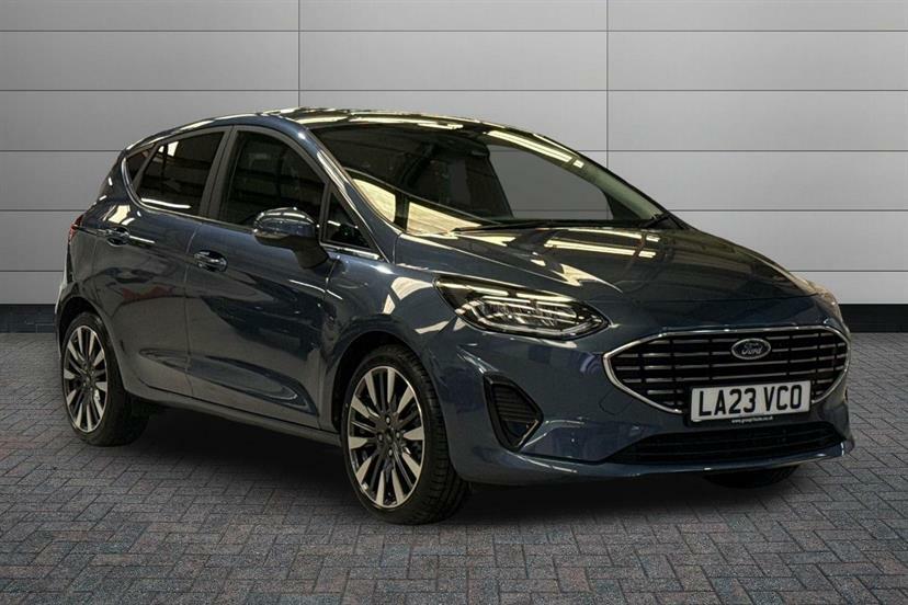 Ford Fiesta 1.0 Ecoboost Hbd Mhev 125 Titanium X Blue