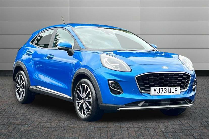 Ford Puma 1.0 Ecoboost Hybrid Mhev Titanium Blue