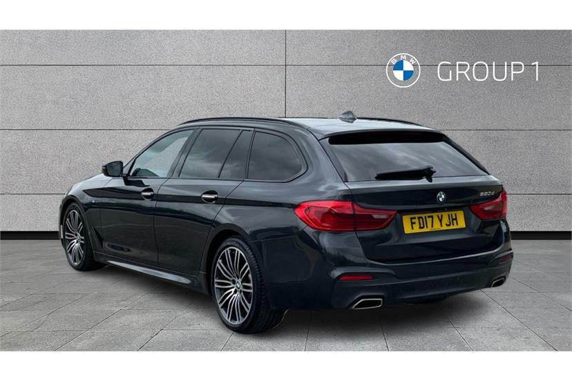BMW 5 Series 520D M Sport FD17YJH Grey #2