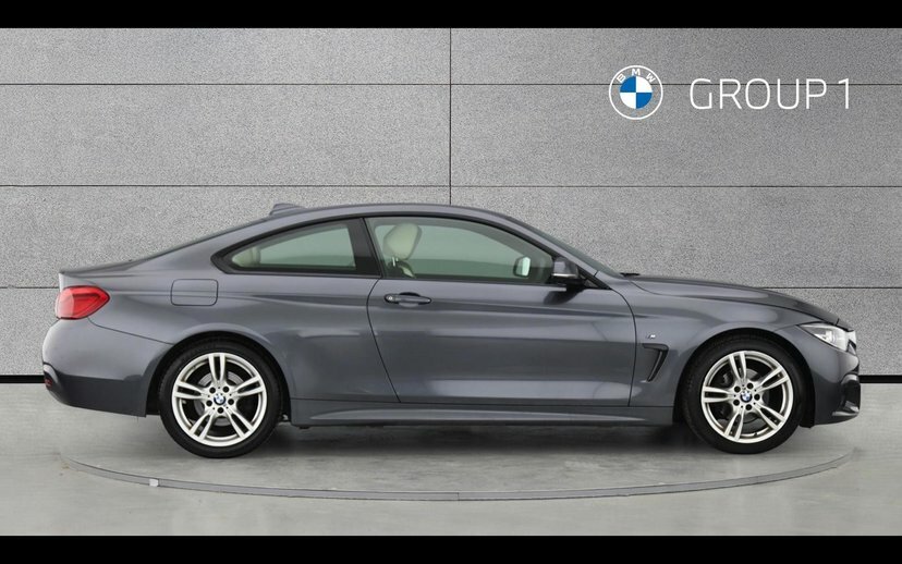 BMW 4 Series Gran Coupe 420I M Sport Coupe CE68NGZ Grey #3