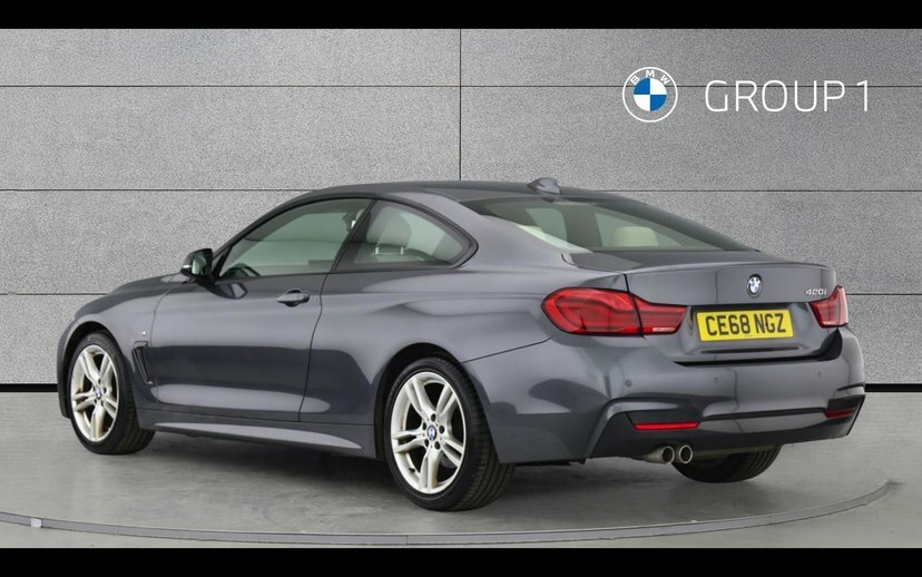 BMW 4 Series Gran Coupe 420I M Sport Coupe CE68NGZ Grey #2