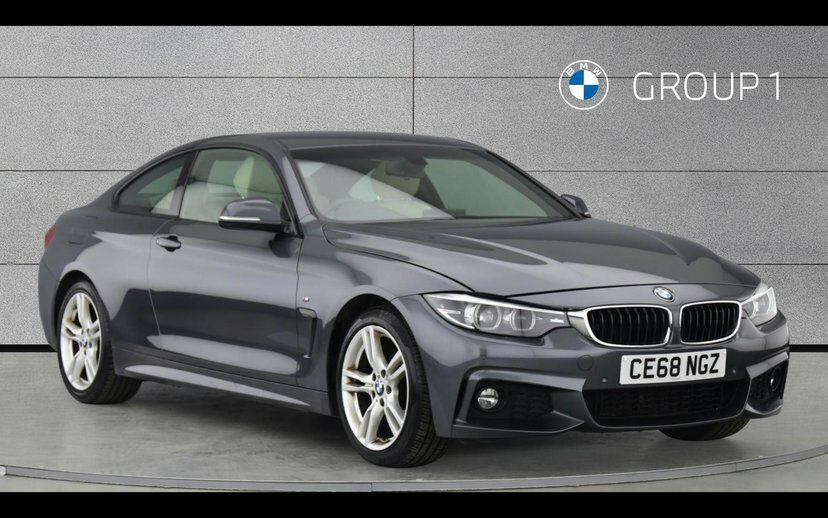 BMW 4 Series Gran Coupe 420I M Sport Coupe CE68NGZ Grey