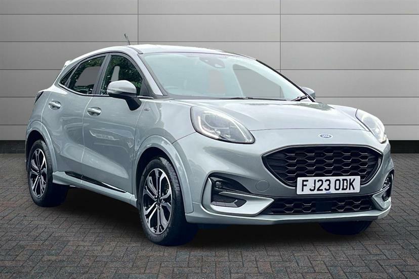 Ford Puma 1.0 Ecoboost Hybrid Mhev St-line Dct Silver