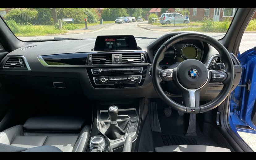 BMW 1 Series 118I M Sport Shadow Edition 5-Door Blue #4