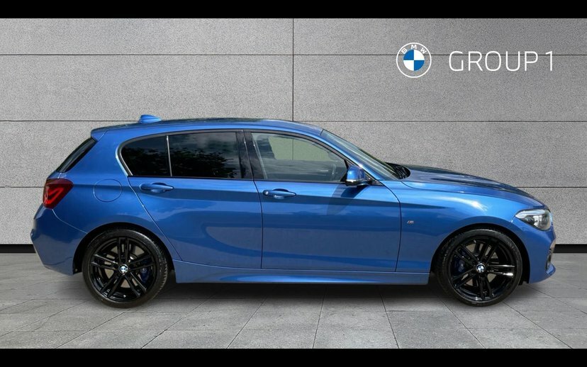 BMW 1 Series 118I M Sport Shadow Edition 5-Door Blue #3