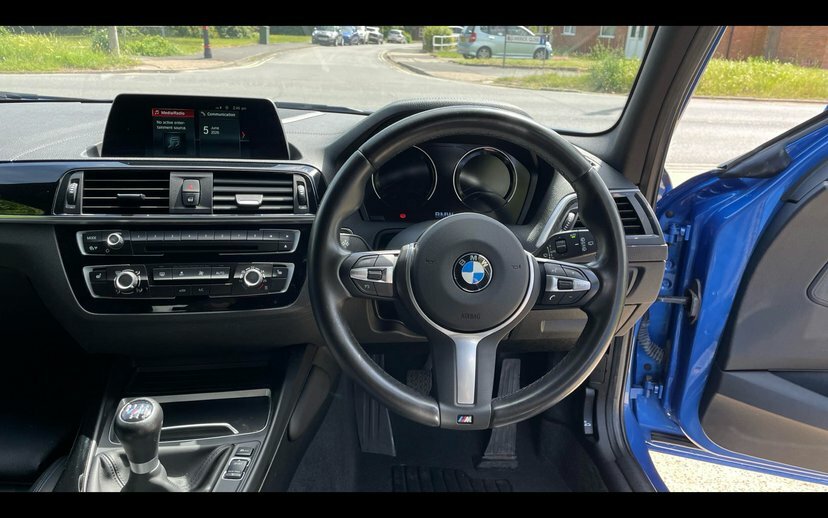 BMW 1 Series 118I M Sport Shadow Edition 5-Door Blue #5