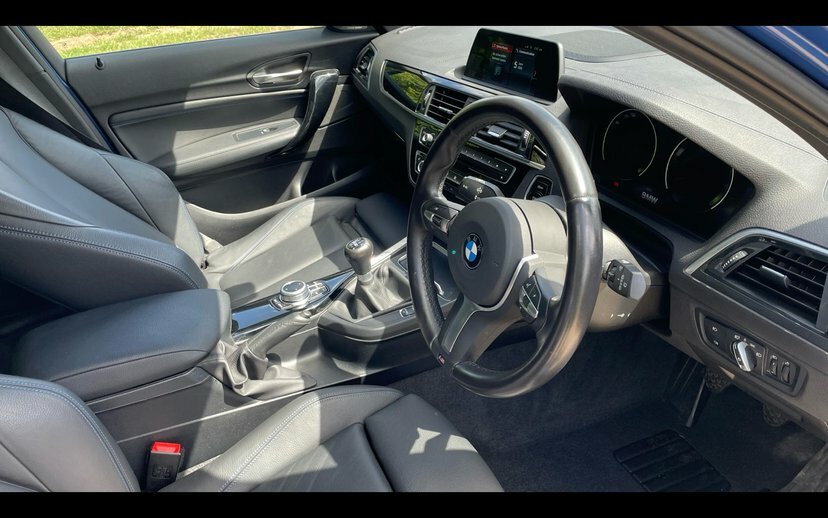 BMW 1 Series 118I M Sport Shadow Edition 5-Door Blue #6
