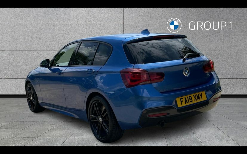 BMW 1 Series 118I M Sport Shadow Edition 5-Door Blue #2