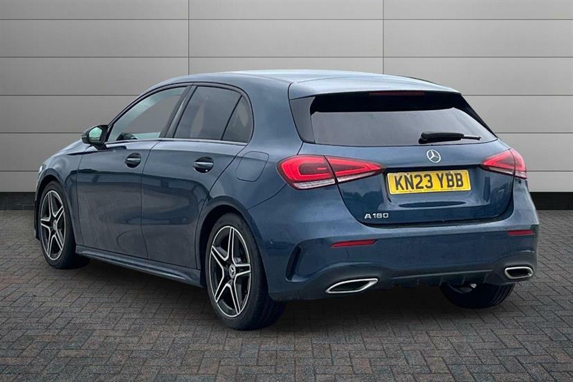 Mercedes-Benz A Class A180 Amg Line Executive KN23YBB Blue #2