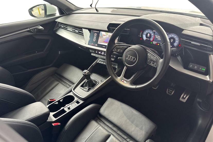 Audi A3 30 Tfsi S Line Comfortsound White #6