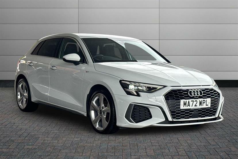 Audi A3 30 Tfsi S Line Comfortsound White