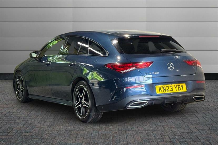 Mercedes-Benz CLA Class 200 Amg Line Premium Tip Blue #2