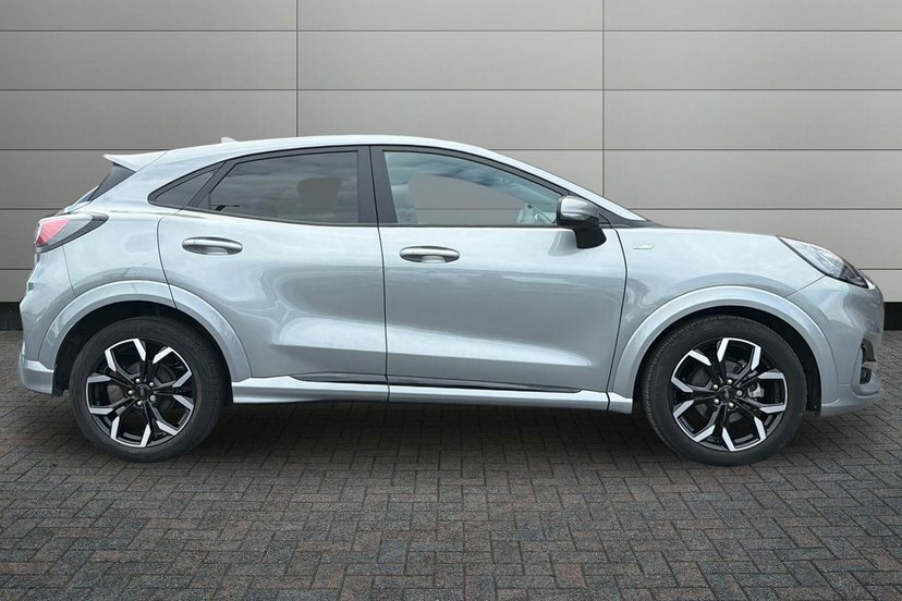 Ford Puma 1.0T Ecoboost Mhev St-line X Suv Hybrid AU24JZP Silver #4