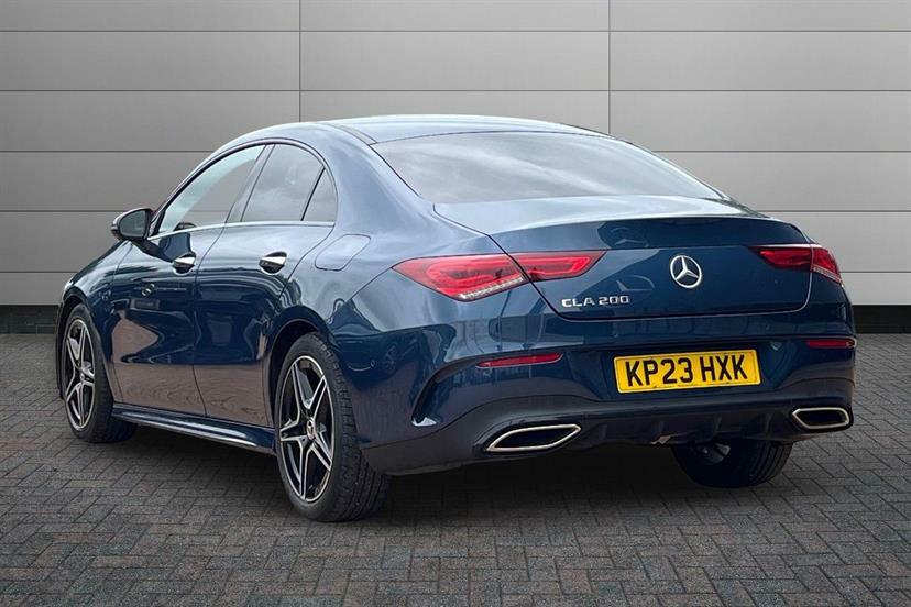 Mercedes-Benz CLA Class 200 Amg Line Premium Tip Blue #2