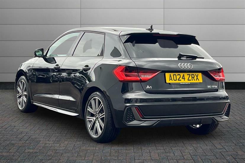 Audi A1 30 Tfsi S Line S Tronic Tech Pack Black #3