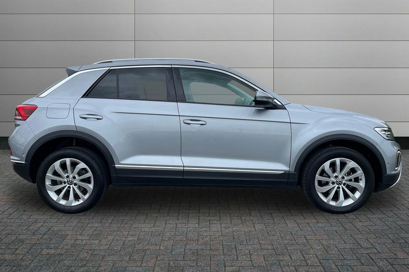 Volkswagen T-Roc 1.5 Tsi Style Suv 150 Ps GD25MFZ Silver #4