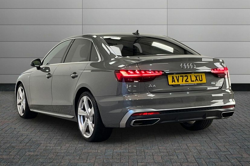 Audi A4 2.0 Tfsi 40 S Line Saloon S Tronic 204 AV72LXU Grey #3