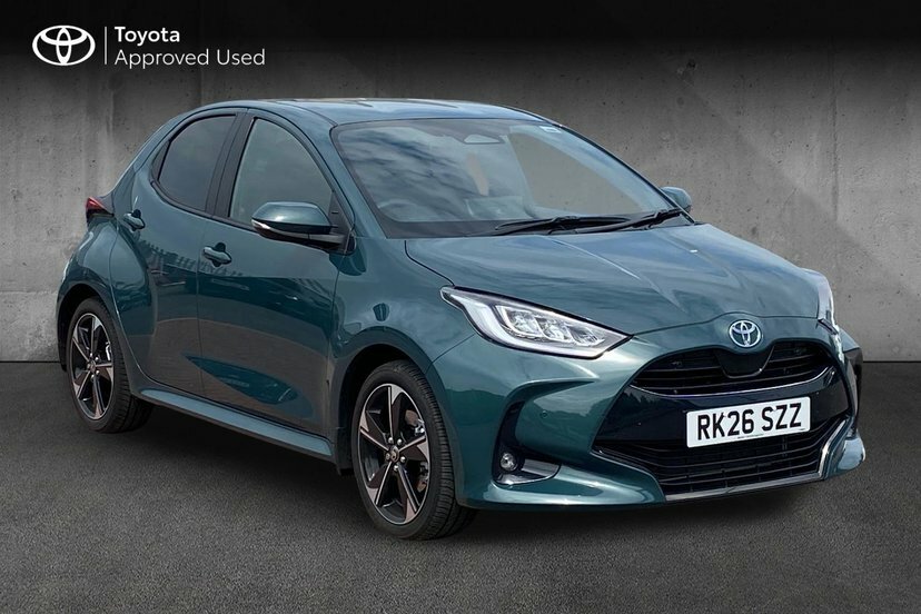 Toyota Yaris 1.5 Vvt-h Excel Hatchback Hybrid E-cvt Green