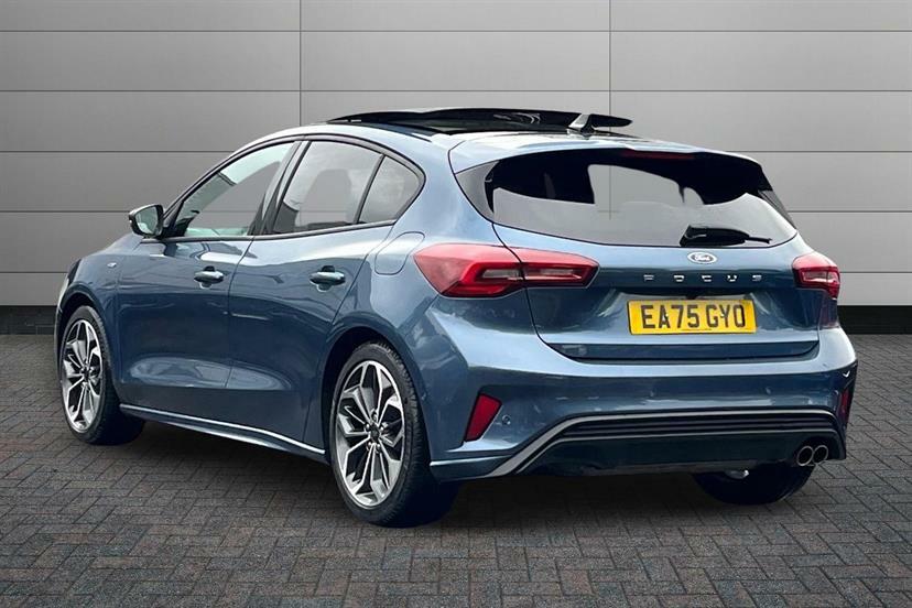 Ford Focus 1.0 Ecoboost Hybrid Mhev 155 St-line X Blue #3