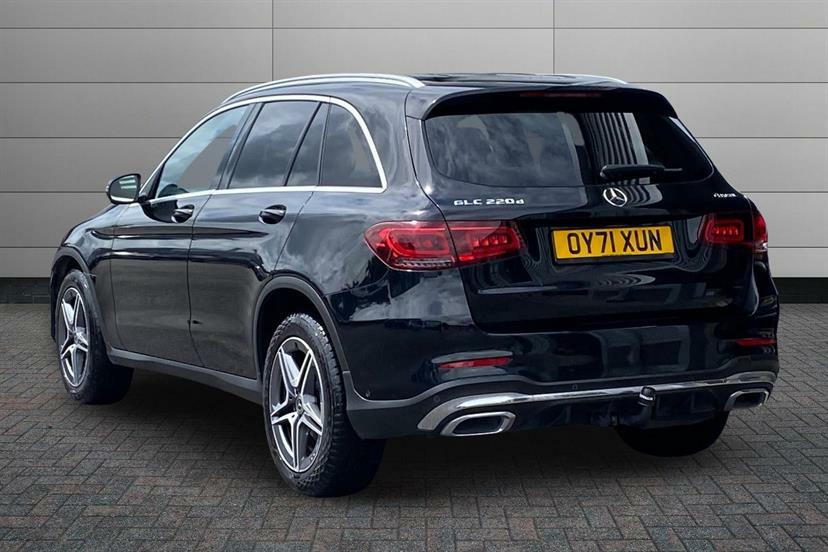 Mercedes-Benz GLC Class 220D 4Matic Amg Line 9G-tronic Black #2