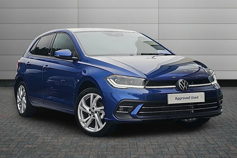 Volkswagen Polo 1.0 Tsi Edition 50 Hatchback 95 DF26UKG Blue