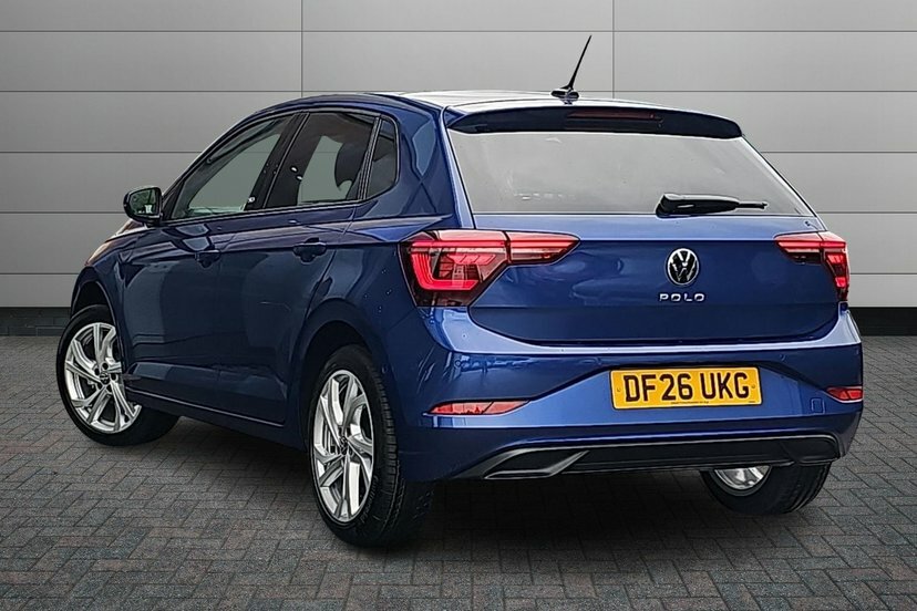 Volkswagen Polo 1.0 Tsi Edition 50 Hatchback 95 DF26UKG Blue #3