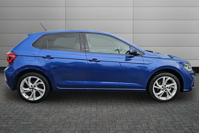 Volkswagen Polo 1.0 Tsi Edition 50 Hatchback 95 DF26UKG Blue #4