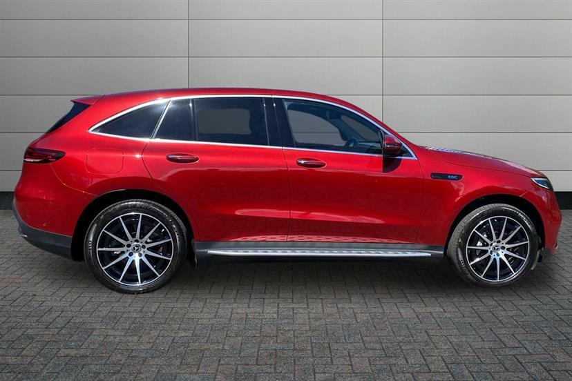 Mercedes-Benz EQC 400 300Kw Amg Line Edition 80Kwh Red #3