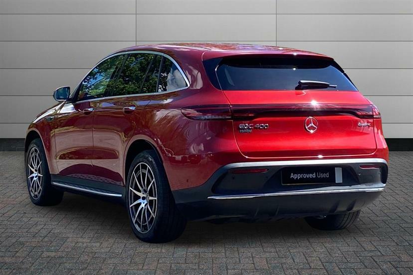 Mercedes-Benz EQC 400 300Kw Amg Line Edition 80Kwh Red #2
