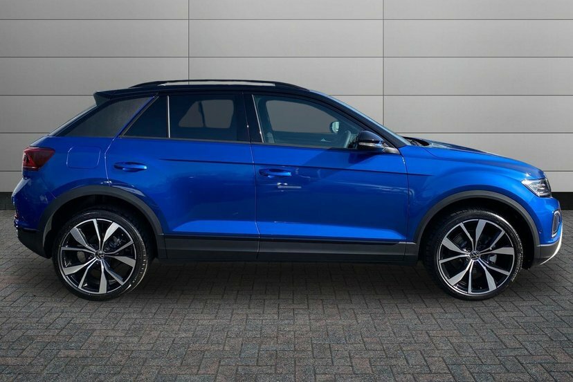 Volkswagen T-Roc 1.0 Tsi Style Design Suv 115 Ps WN26AZF Blue #4