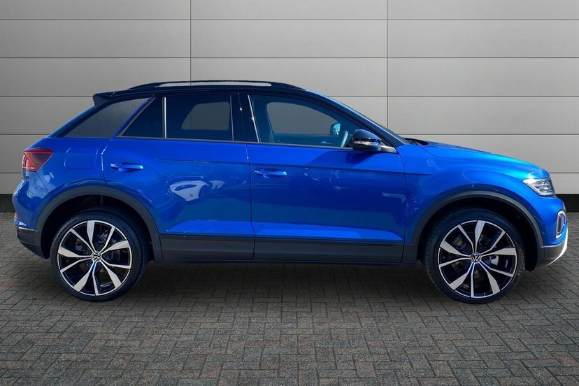 Volkswagen T-Roc 1.0 Tsi Style Design Suv 115 Ps WV26ZNY Black #4