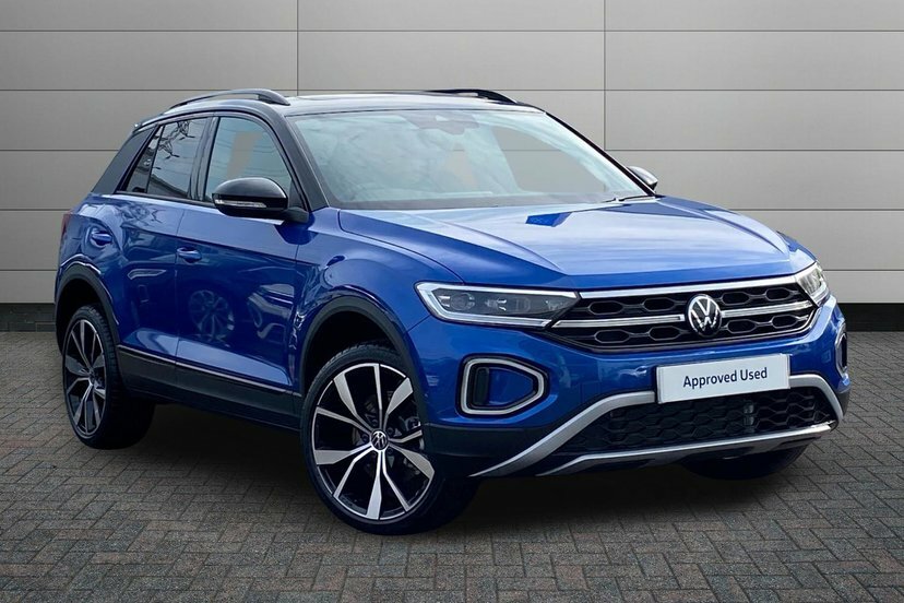 Volkswagen T-Roc 1.0 Tsi Style Design Suv 115 Ps WN26GSU Blue