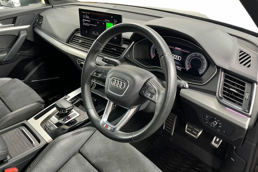 Audi Q5 2.0 Tfsi 45 S Line Suv S Tronic Quattro AO71MDN Black #6