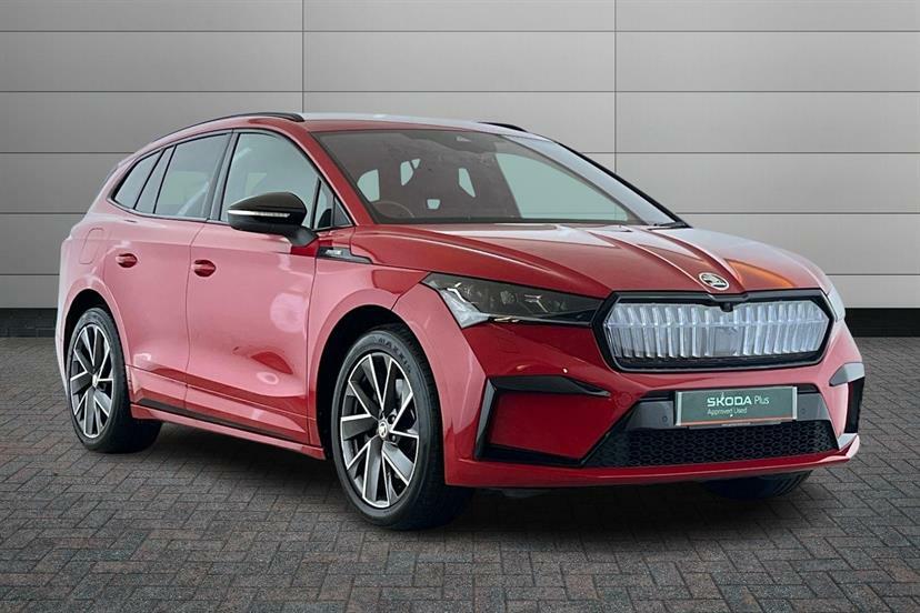 Skoda ENYAQ 195Kw 80X Sportline 82Kwh 4X4 Red