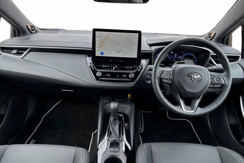 Toyota Corolla 2.0 Vvt-h Excel Hatchback Hybrid Cvt 1 Black #5