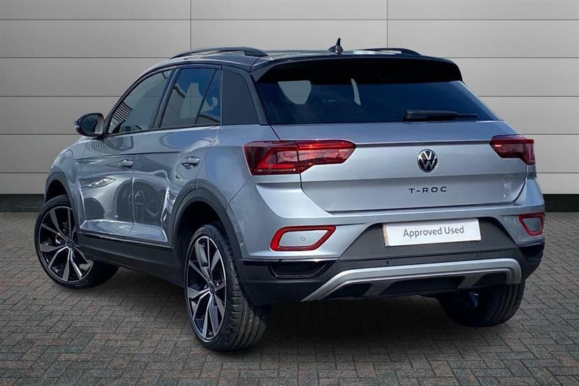 Volkswagen T-Roc 1.5 Tsi Style Design Dsg Silver #2