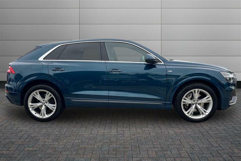 Audi Q8 50 Tdi Quattro S Line Tiptronic Blue #4
