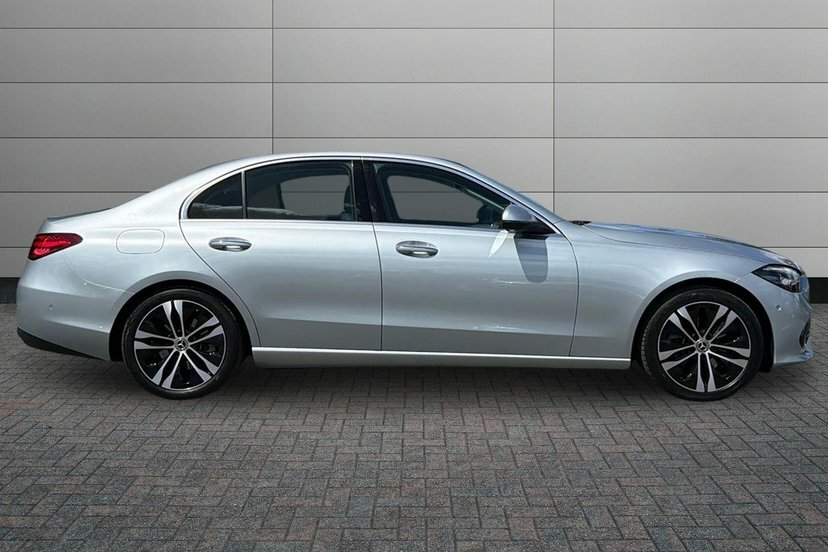 Mercedes-Benz C Class C220d Exclusive Luxury Saloon CY73BWL Silver #3