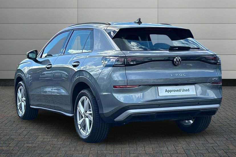Volkswagen T-Roc 1.5 Etsi Mhev Life Suv Hybrid Dsg 150 EF26FRL Grey #3