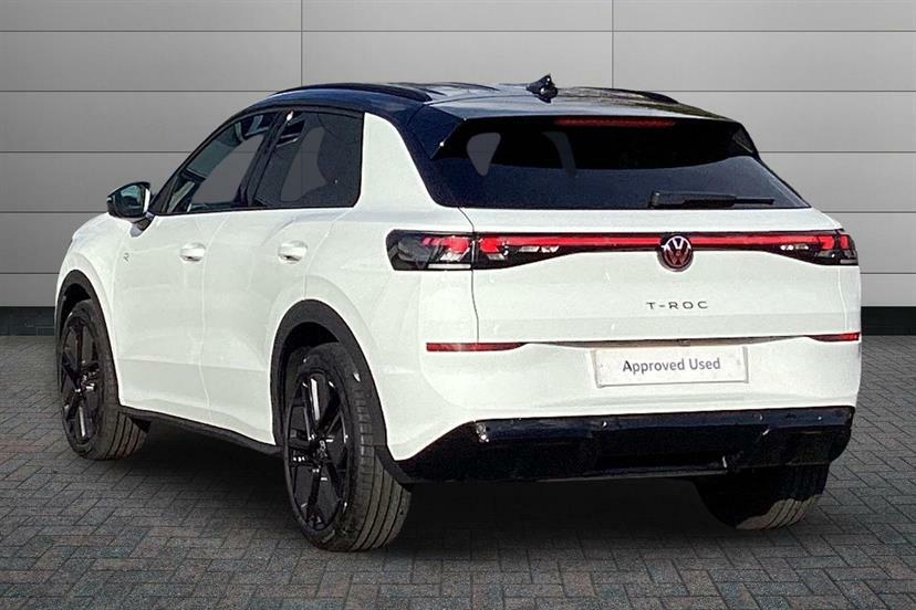Volkswagen T-Roc 1.5 Etsi 150 R-line Dsg White #3