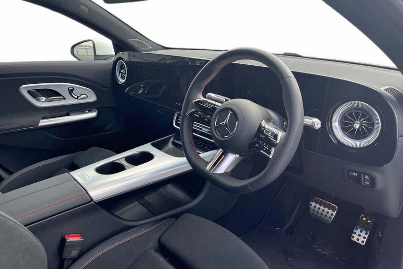 Mercedes-Benz CLA Class Cla250 85Kwh Amg Line Edition Saloon Electr AO26KYZ White #5