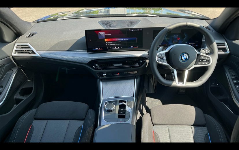 BMW 3 Series 330E M Sport Touring RX26FLN Black #4
