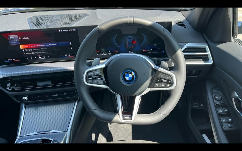 BMW 3 Series 330E M Sport Touring RX26FLN Black #5