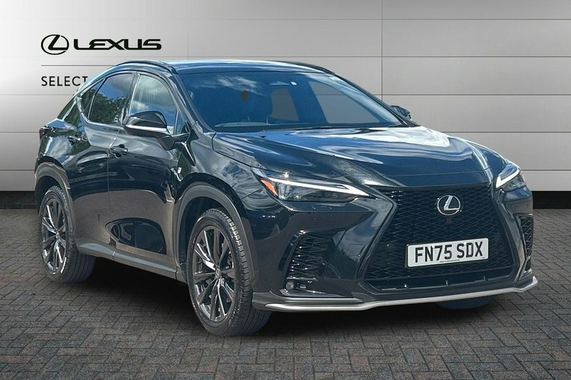 Lexus NX 2.5 450H 18.1Kwh F Sport Takumi Suv Pl FN75SDX Black