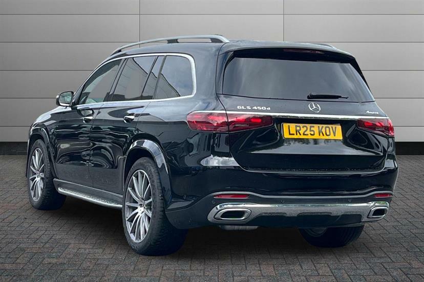 Mercedes-Benz GLS Class 450D 4Matic Amg Line Premium 9G-tronic Black #2
