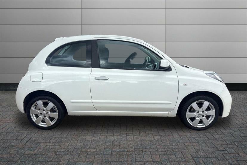 Nissan Micra 1.2 Acenta White #3