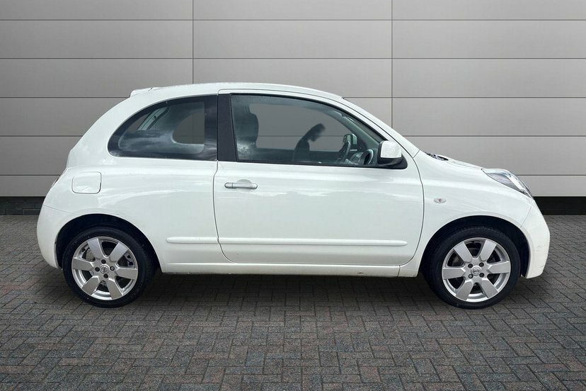 Nissan Micra 1.2 16V Acenta Hatchback 159 LS10OZB White #4
