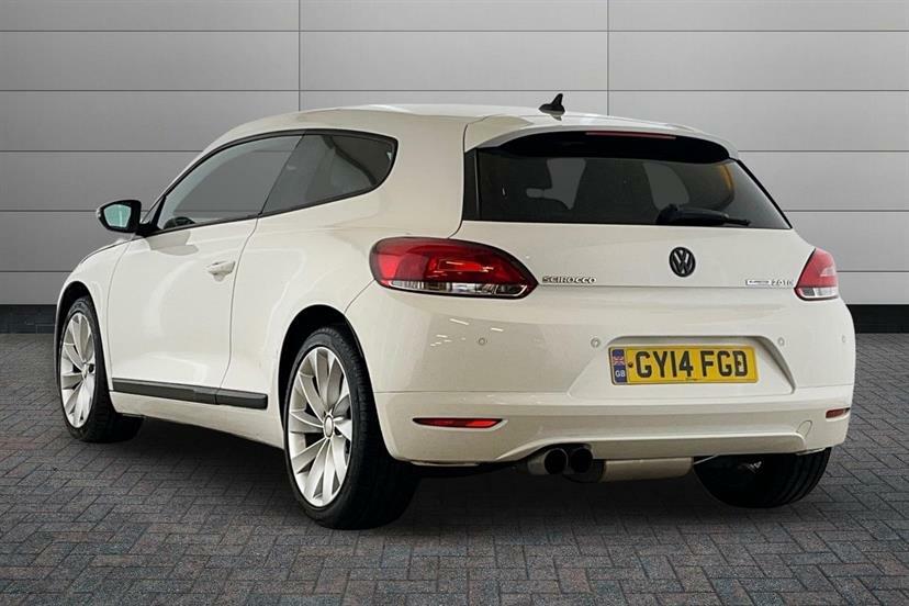 Volkswagen Scirocco 2.0 Tdi Bluemotion Tech Dsg Nav White #3